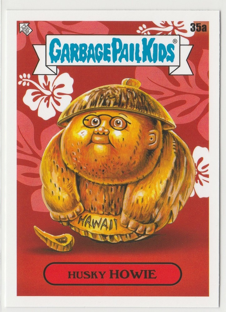 Husky Howie #35a Garbage Pail Kids GPK 2021 Vacation Series Card