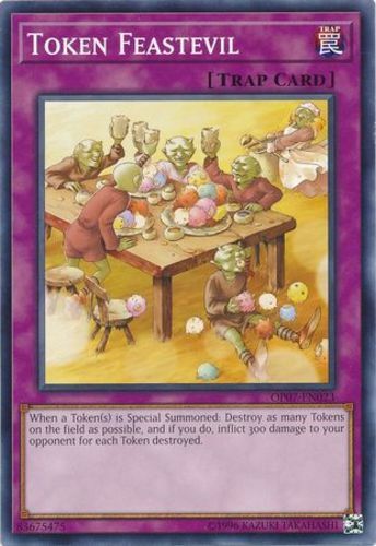 Feastevil Token x3 - OP07-EN023 Common Unlimited Near Mint  