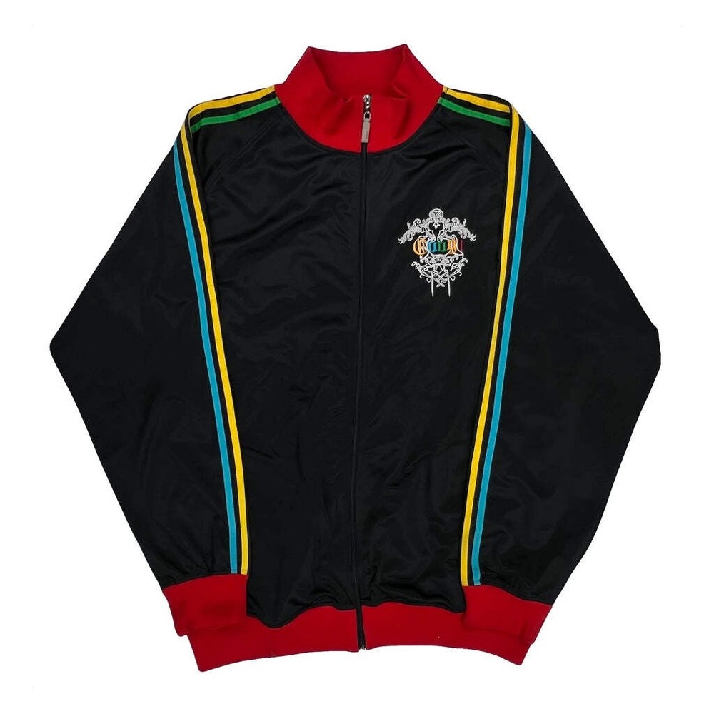 Heritage Coogi Graphic Track Jacket - 3XL Black Polyester