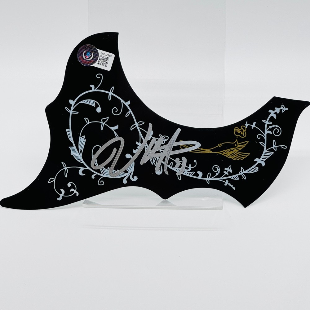 Billy Strings Signed Acoustic Guitar Pickguard Bluegrass Autograph Beckett COA