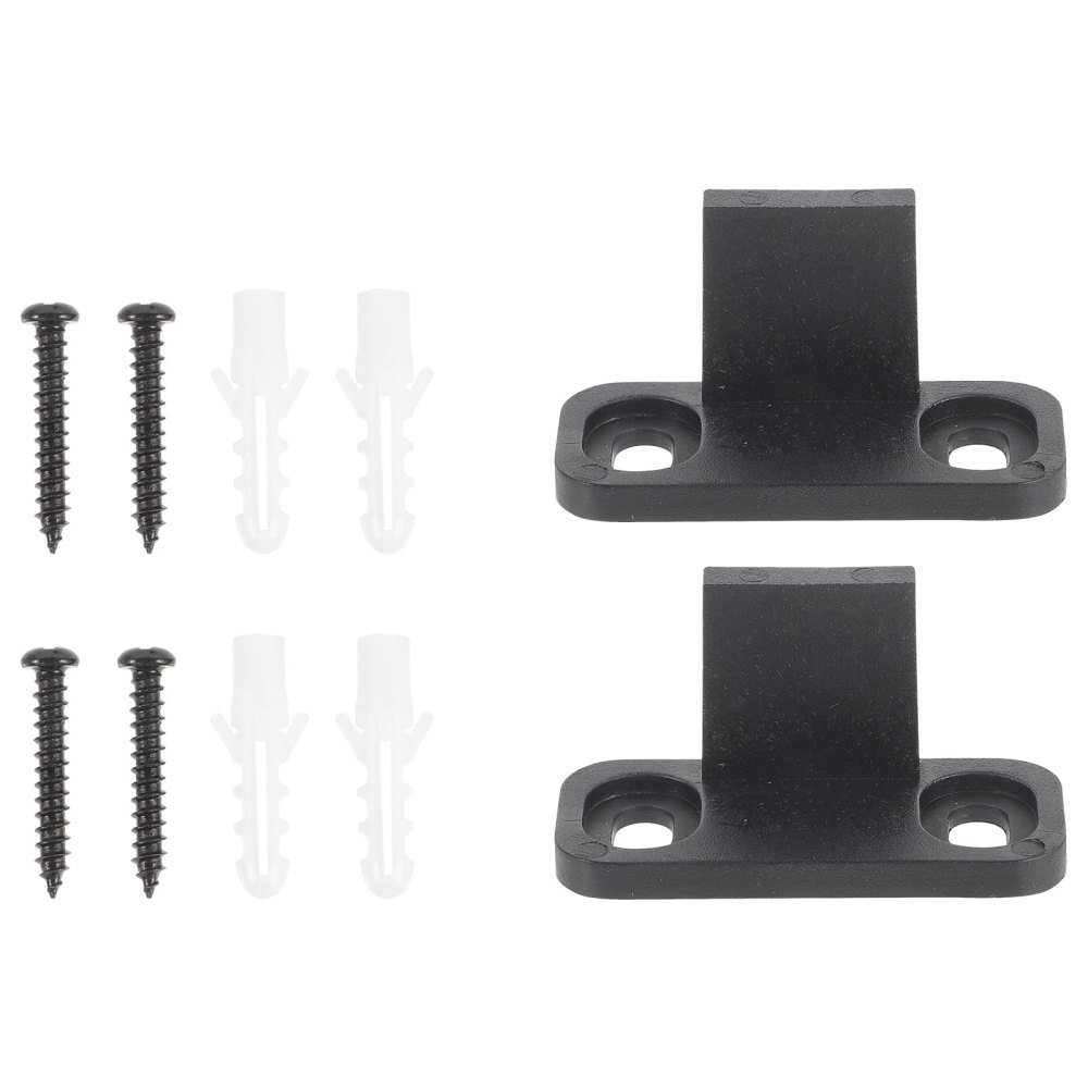 2 Sets Barn Door Hardware Doors and Included Floor Guides