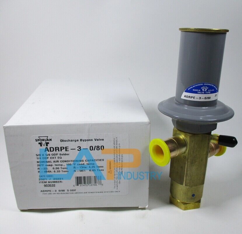1PC NEW FOR SPORLAN Discharge Bypass Valve ADRPE-3-0/80