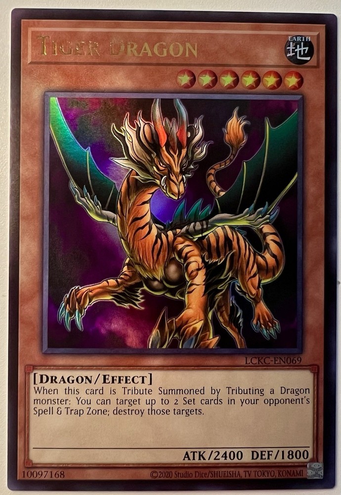 Tiger Dragon LCKC-EN069 Legendary Collection Kaiba Unlimited|Unlimited Edition