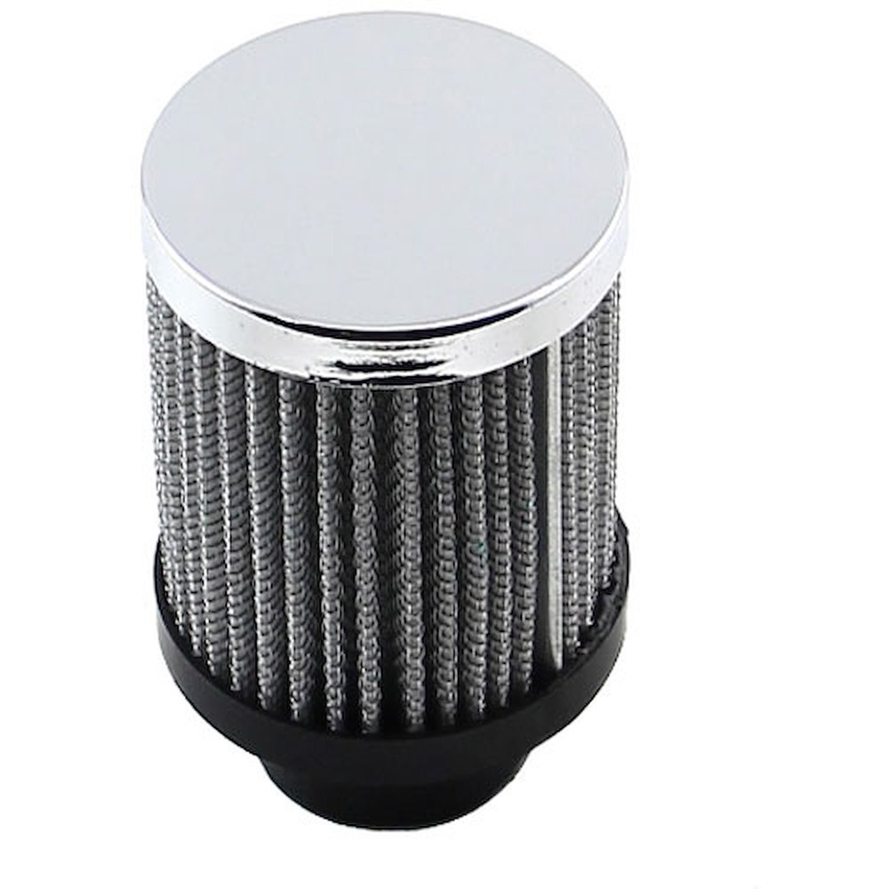 Speedmaster PCE309.1013 Chrome Valve Cover Open Filter Element Breather 1 3/8 Cl