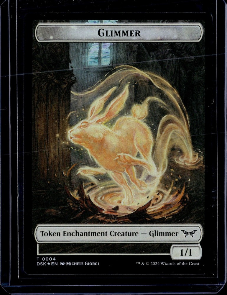 Glimmer / Horror - Foil - Token - DSK - NM - MTG Magic the Gathering