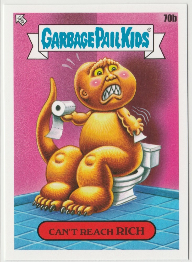 Rare 70b Garbage Pail Kids GPK 2023 Intergoolactic Mayhem Chase Card