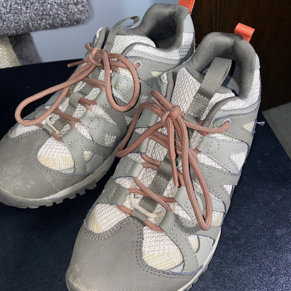 Merrell Womens Siren Hex QForm2 Trail Hiking Shoes Size 9 Oyster Grey