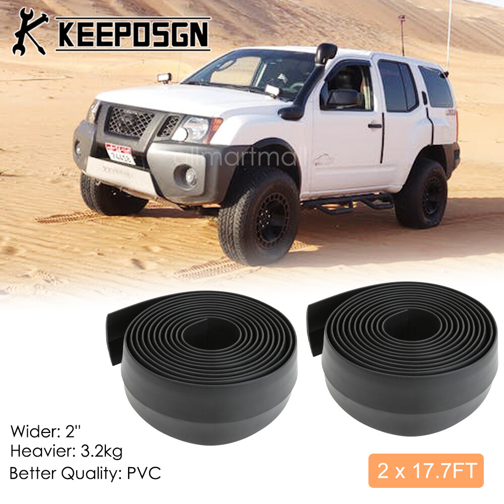 PVC Car SUV Flexible Wheel Extend Fender Flares Molding Trim for Nissan Xterra