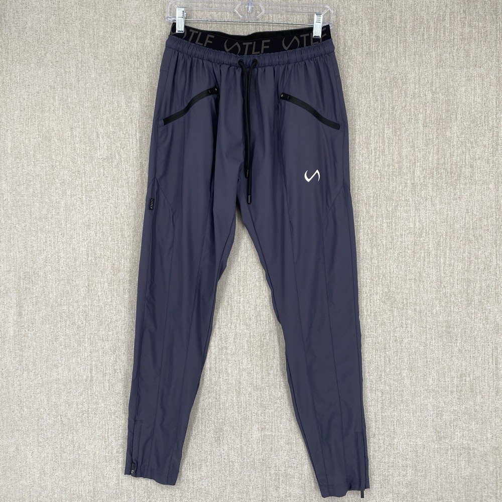TLF Men's Lightweight S Gray Training Joggers Gym Workout Pants