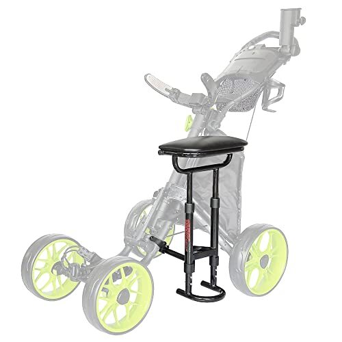 Caddytek Golf Push Cart Removable Seat Lightweight Compact Easy to Use