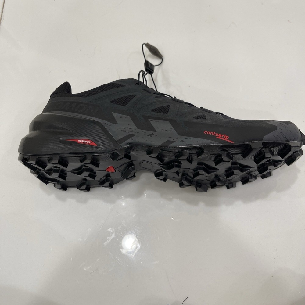 Salomon Speedcross 6 Trail Running Shoes in Black Size 10.5