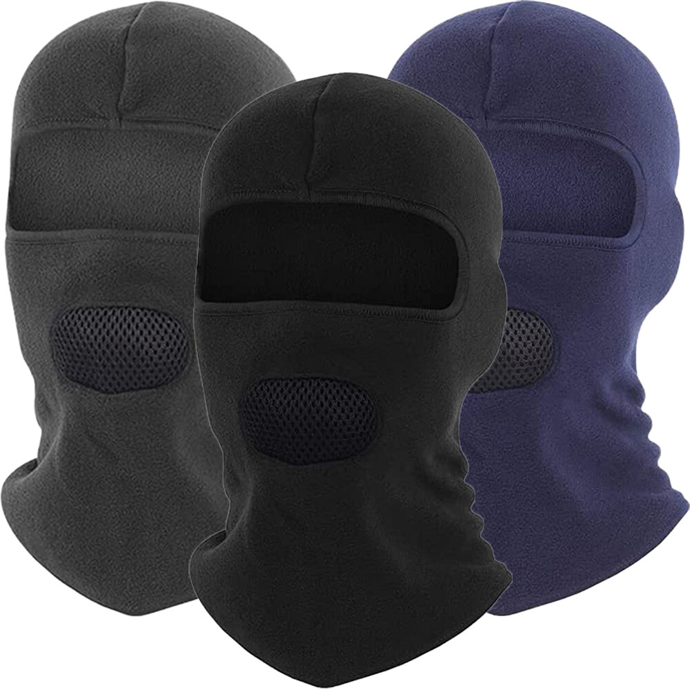 Balaclava Full Face Mask Winter Windproof Fleece Thermal Ski Mask for Women Men