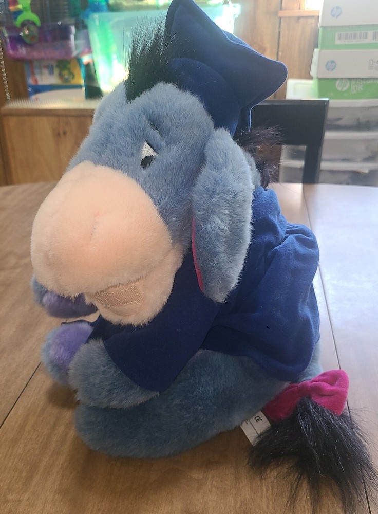 Plush Eeyore Graduation Stuffed Animal 14