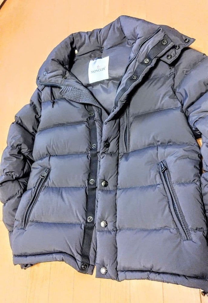 MONCLER ARC Down Jacket Men’s Size 0 Gray Japan Authentic LAMPO Zip