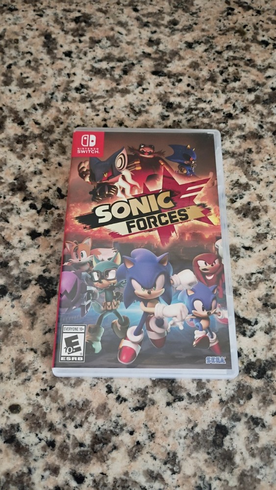 Sonic Forces - Nintendo Switch - Complete CIB - Tested & Works - Free Ship
