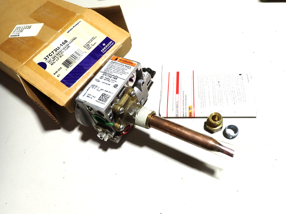 White-Rodgers 37C73U-168 Water Heater Gas Valve Thermostat NEW