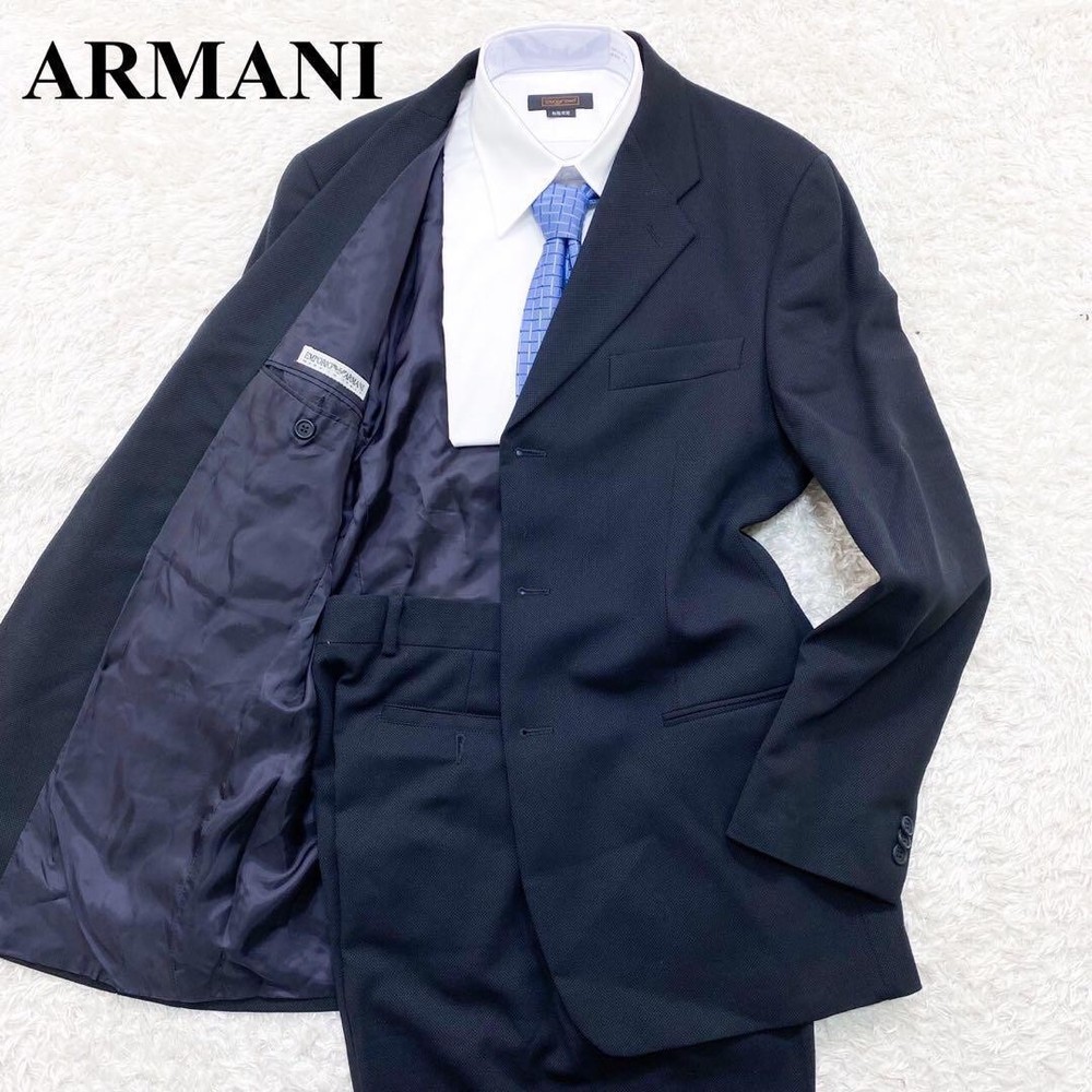 Emporio Armani Navy Suit Set Size 48 M for Men