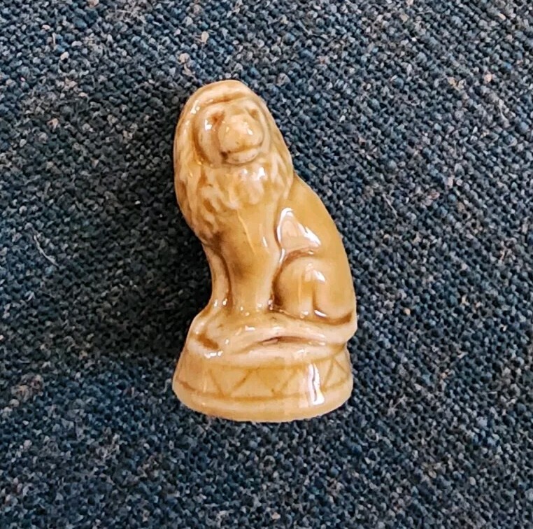 Wade Whimsies Red Rose Tea Circus Series Lion Figurine