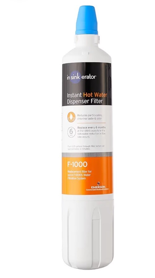 InSinkErator F-1000 Under-Sink Instant Hot Water Dispenser with Filter