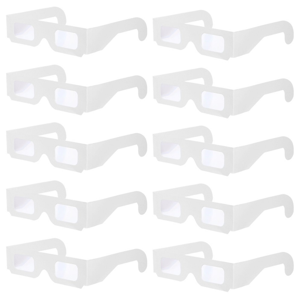 25 Pcs Diffraction Glasses 3d Festival Decorations for Girls Adorable Party