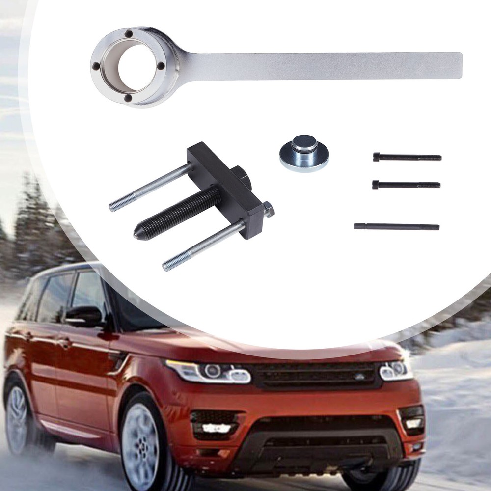Jaguar Land Rover V8 Crankshaft Pulley Installer Hold Tool Kit