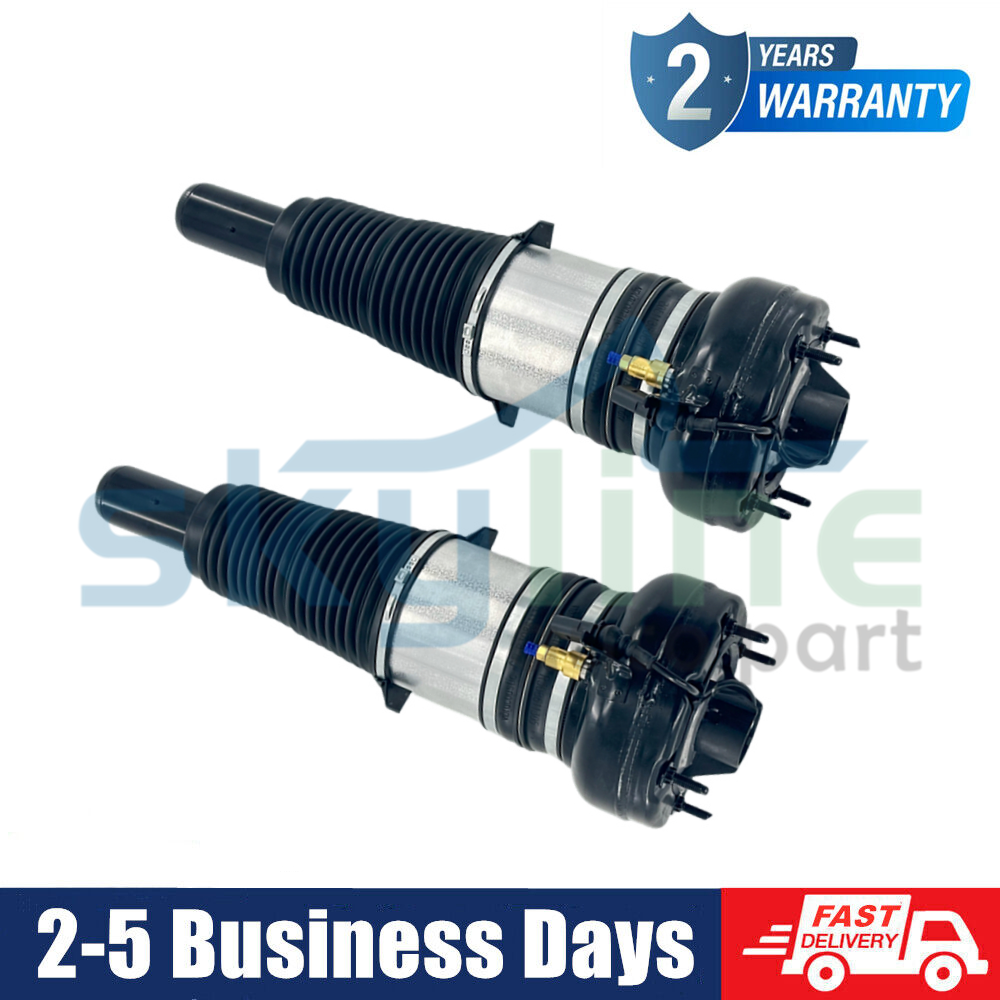 2x Front Left Right Air Suspension Struts Fit Audi A8 D4 4H A6 4G Quattro 10-18