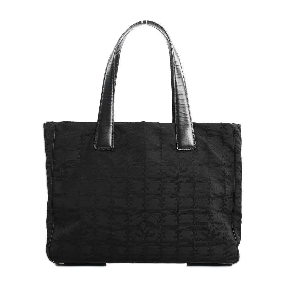Chanel New Line Tote MM Bag A15991 in Black 942078