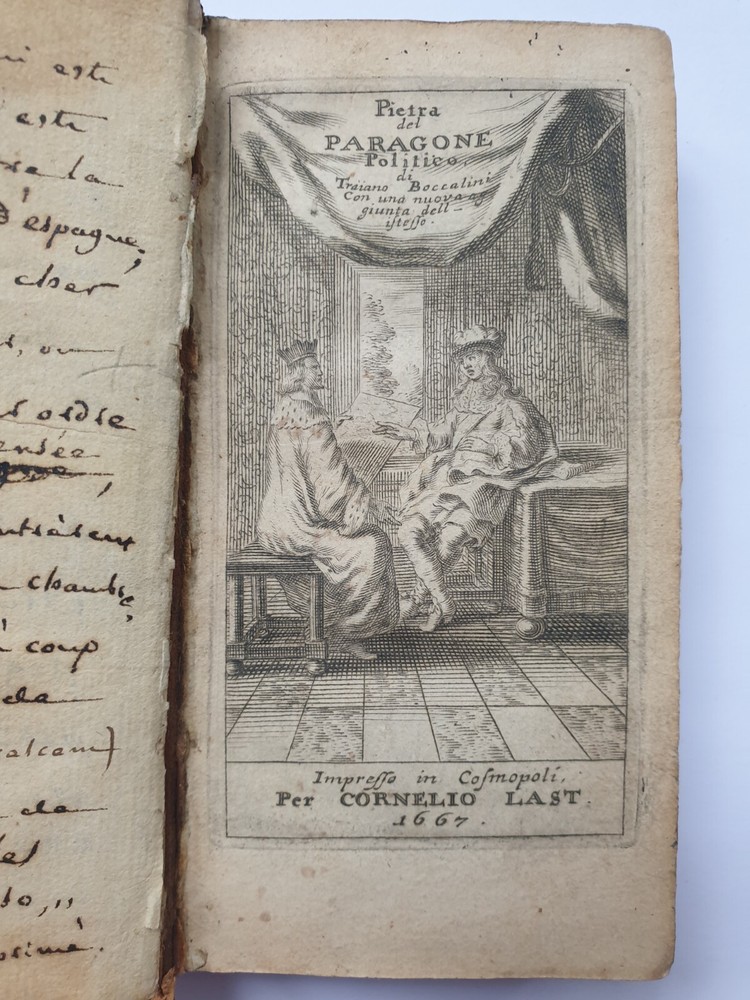 Trajano BOCCALINI  Pietra del Paragone Politico  1667