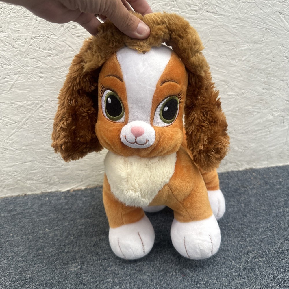 Disney Build A Bear Plush Princess Palace Pets Teacup Belle Puppy Stuffed Animal