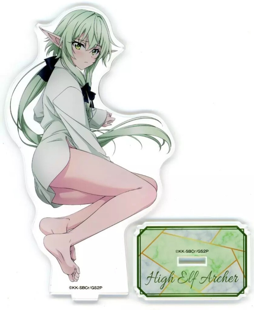 Acrylic Stand Panel Fairy Archer Big Goblin Slayer Ii Bookoff