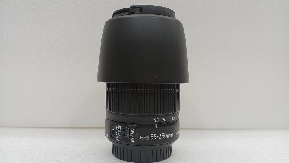Canon EF-S 55-250mm F4-5.6 IS II DSLR Telephoto Zoom Lens with Image Stabilization