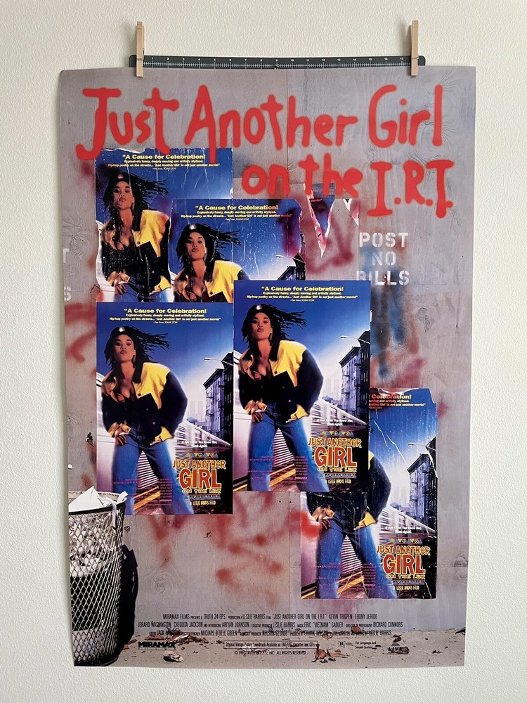 Rare Vintage 1993 “Just Another Girl on the I.R.T.” Movie Poster (26.75x40)
