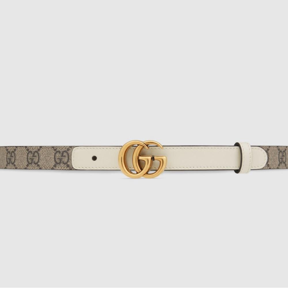 BNWT Gucci Marmont Thin Belt 65/26 - Luxe Leather Accessory $550