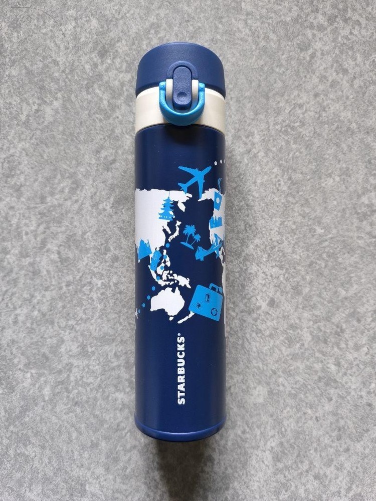 Starbucks Ana Travel Exclusive 2014 Summer Stainless Steel Water Bottle