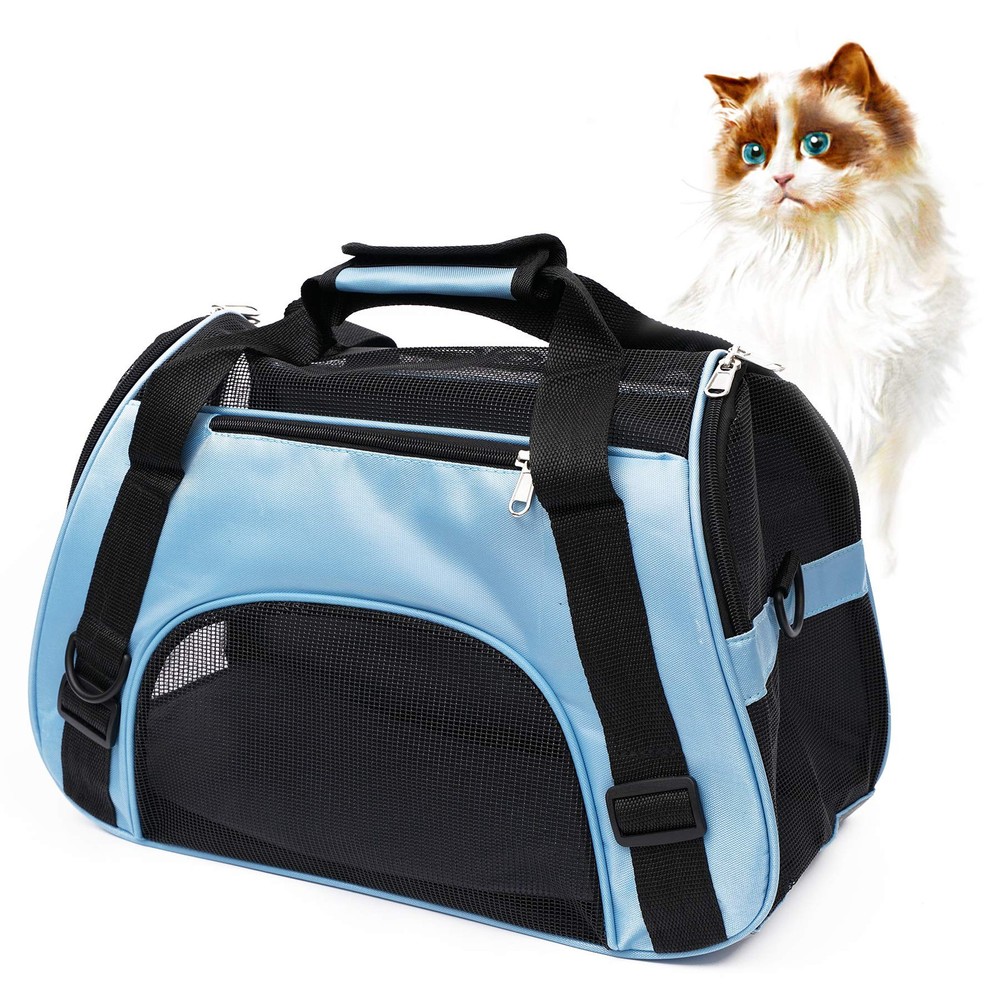 Pet Carrier Soft-Sided Carriers for Cat Carriers Dog Carrier for Small Medium...