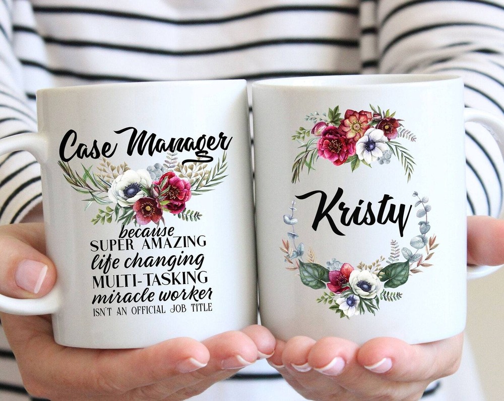 Personalized Case Manager Gift For Women L Retirement Thank You Appreciation