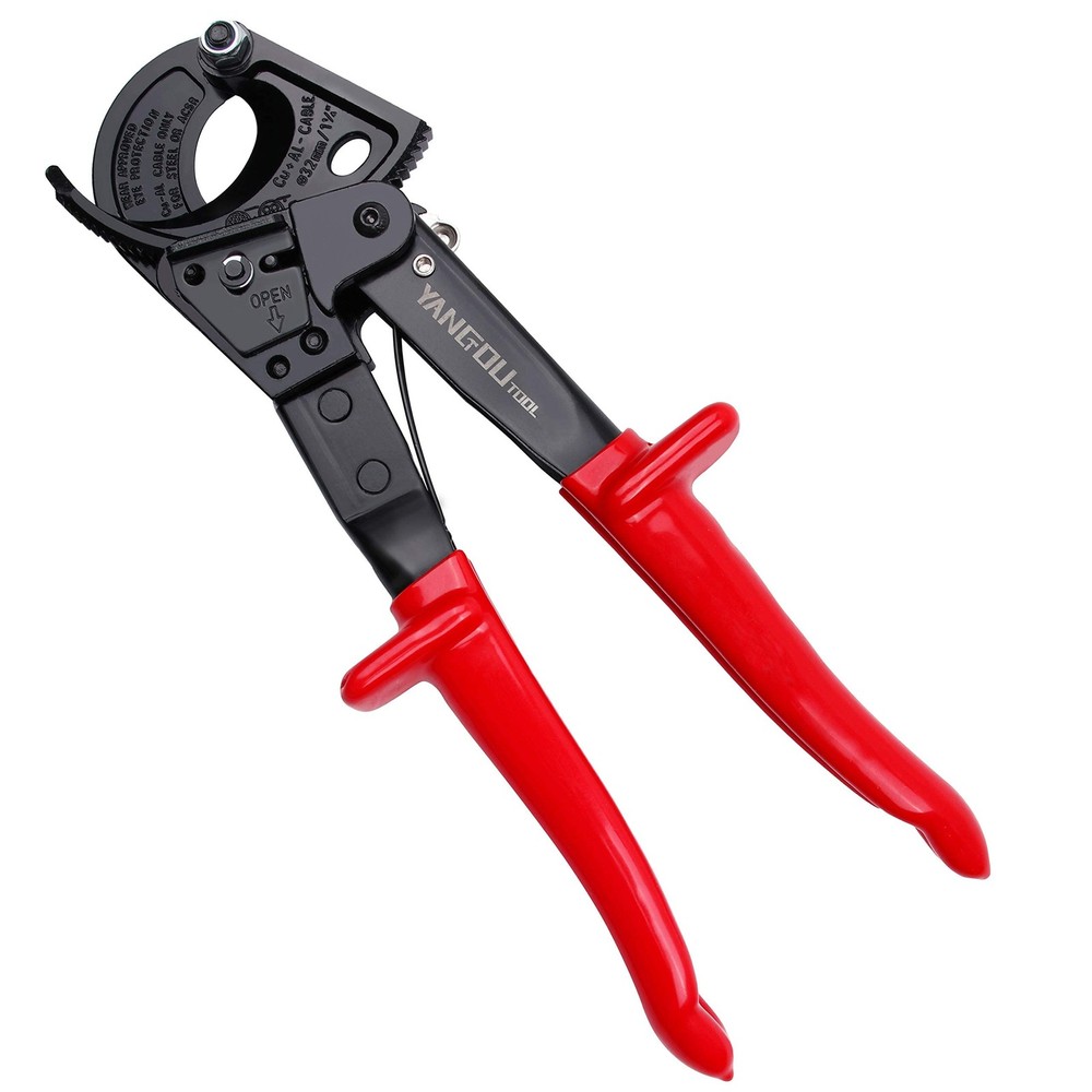 Heavy Duty Ratchet Cable Cutter for Aluminum and Copper Wires