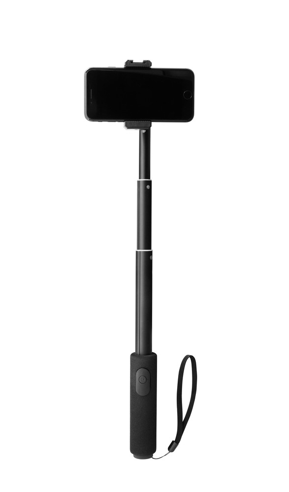 Wireless Selfie Stick with Smartphone Cradle, Mount