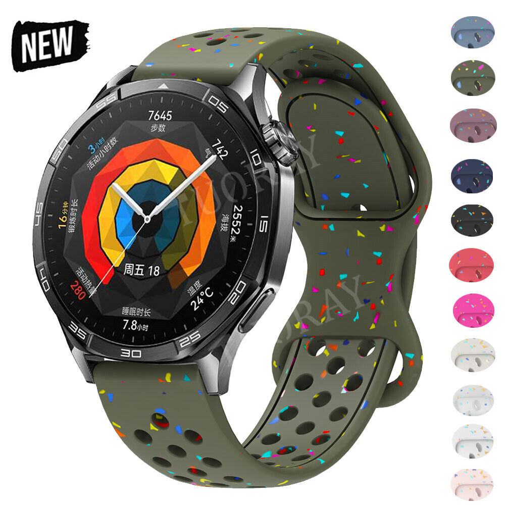 For Garmin Vivoactive 5 4 4S Venu 3 3S 2S Move 3S Silicone 18mm Watch Band Strap