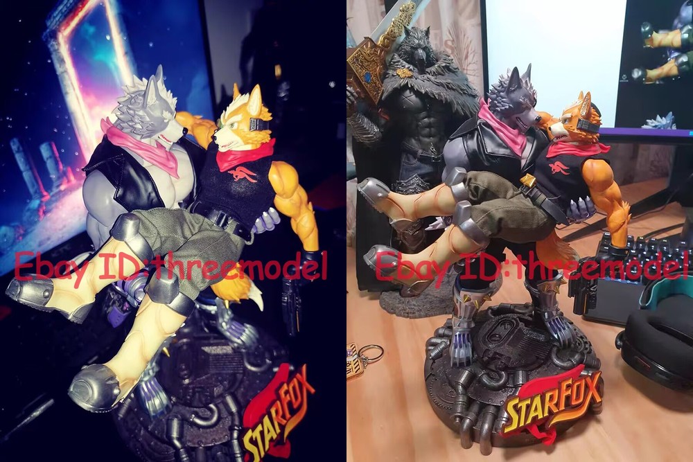 SHIBADON Studio 1/6 Wolf Resin Statue FOX Model H32.5cm In Stock