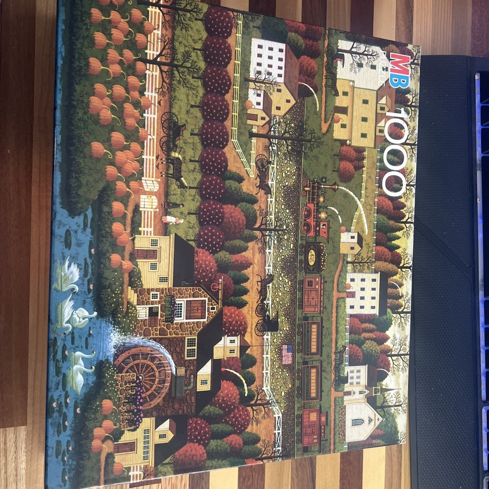Charles Wysocki Puzzle Honey Pumpkin Valley