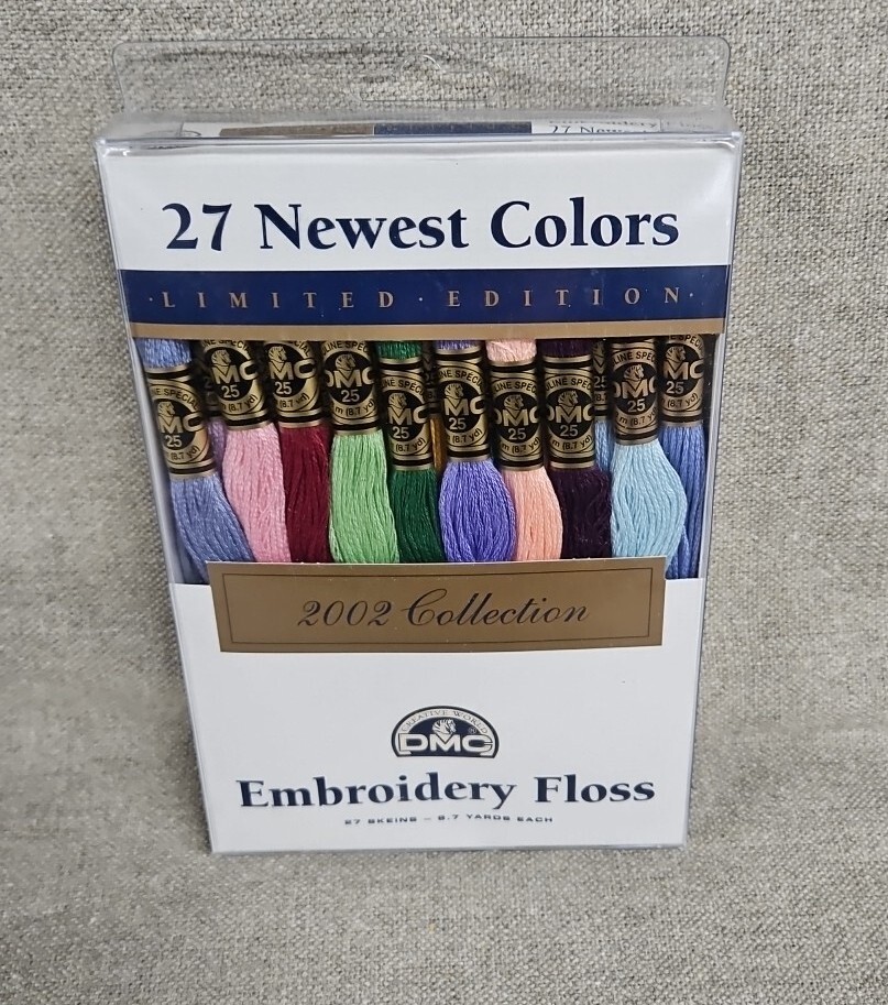 DMC 2002 Collection Limited Edition Embroidery Floss 27 Skeins 8.7 Yds. Ea.