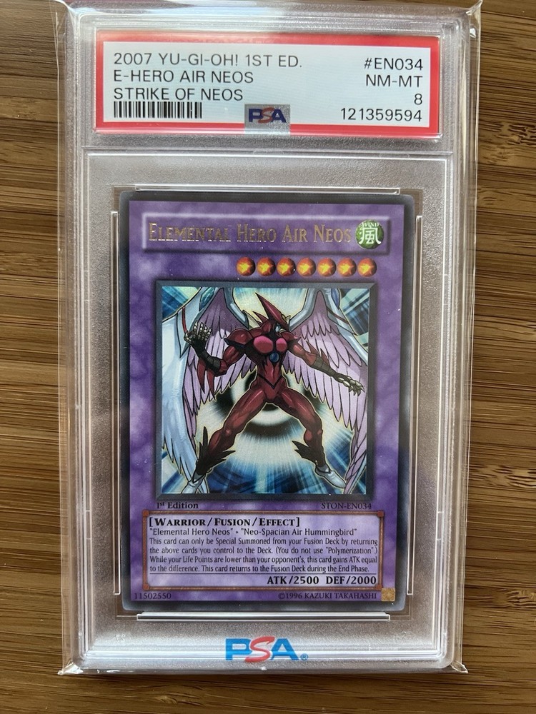 Elemental Hero Air Neos STON-EN034 1st Edition Strike of Neos Ultra Rare
