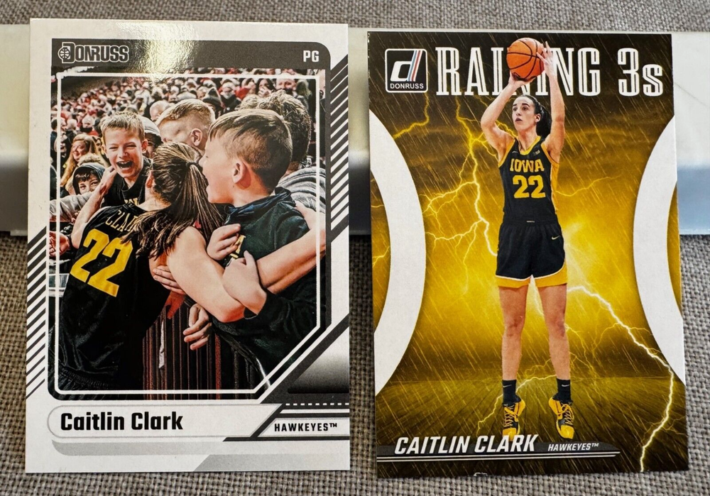 Caitlin Clark R2 and base #20 card from 2024 Panini CC Collection - Target !