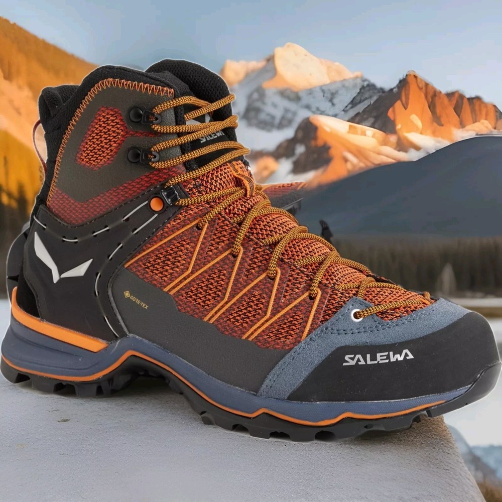 SALEWA Mountain Trainer Lite Mid GTX Hiking Boots Size US 10 EU 43 New $220