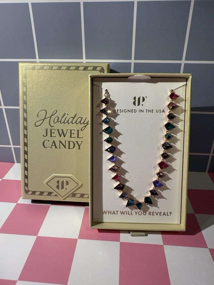 BP Holiday Jewel Candy Iced to Perfection Enchanted Sugarplum Rose Gold NK31500
