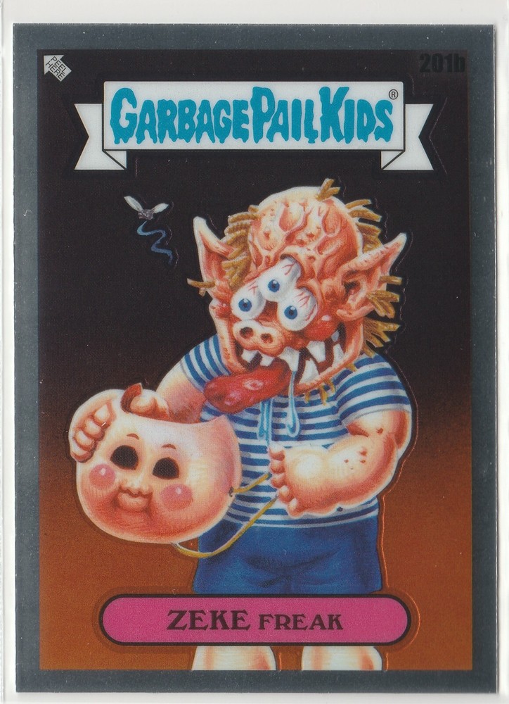Zeke Freak 201b Garbage Pail Kids GPK 2022 Chrome Series 5 CS5 Card