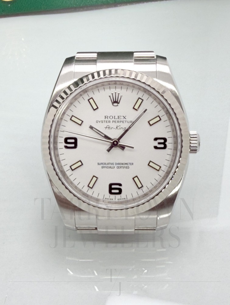 Men's Rolex Air-King 114234 Stainless Steel Watch