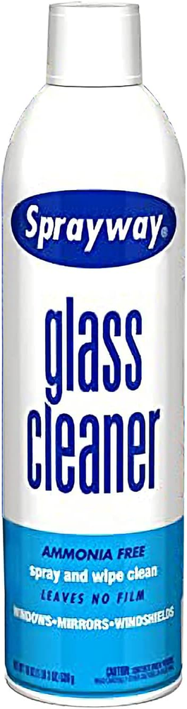Ammonia-Free Glass Cleaner 15oz Foaming Spray for Streak-Free Shine (1 Pack)