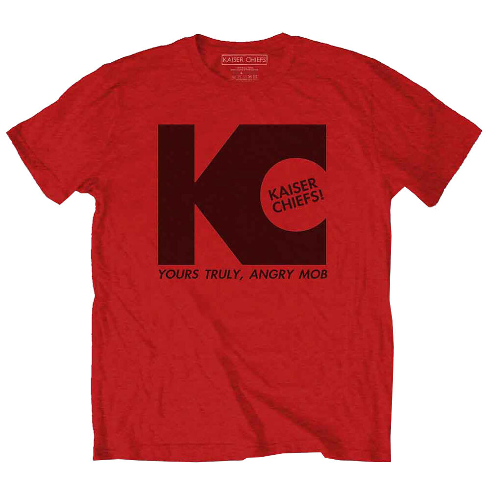 Kaiser Chiefs Yours Truly Angry Mob Graphic T-Shirt Vintage Band Tee